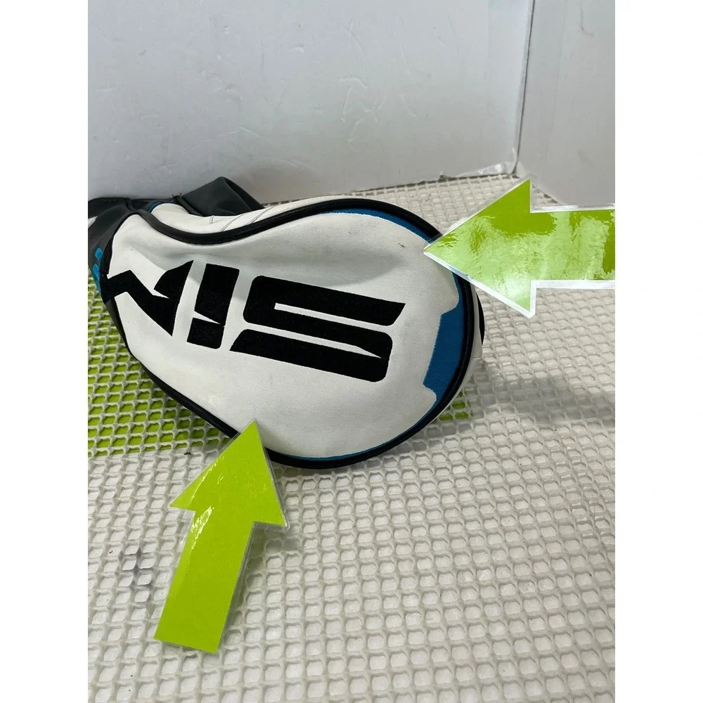 TaylorMade SIM2 Driver Headcover Black White Blue Golf Club Protector